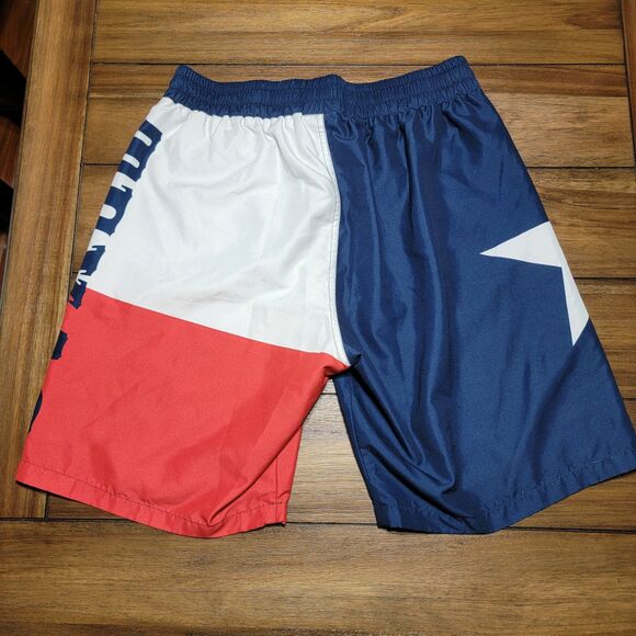 World Calhoun Swim Trunks Texas Flag "Texas" - Size Large - Picture 3 of 6
